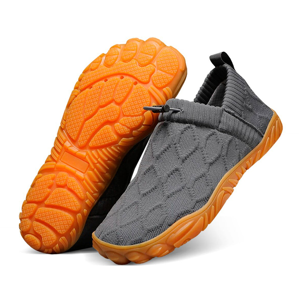 Men's Waterproof Barefoot Shoes Knit Slip-On Trainers