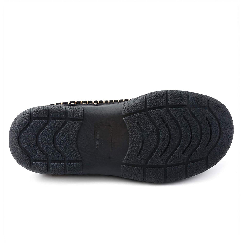 Men’s Soft Warm House Slippers with Light Arch Support