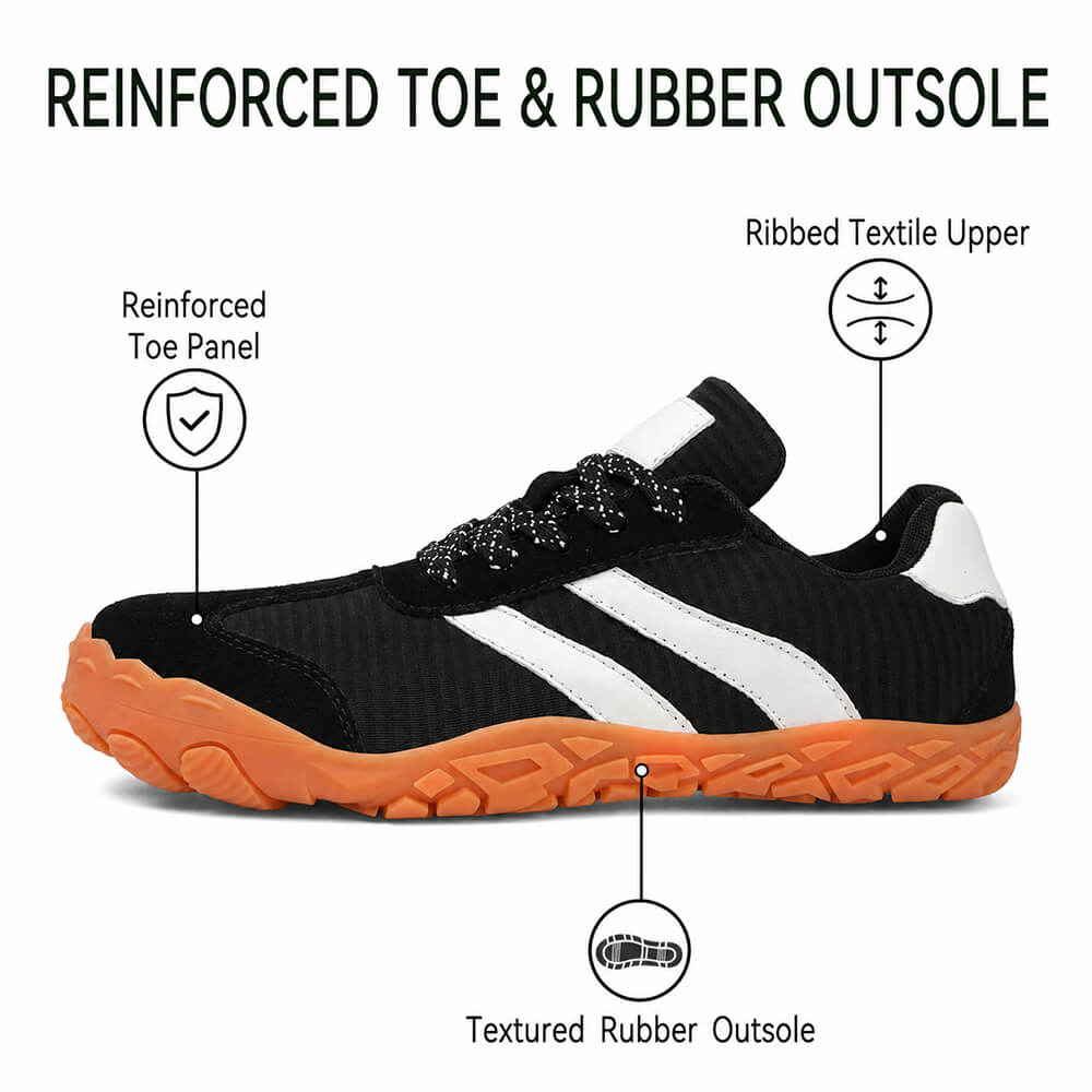 Barefoot Shoes for Men & Women – Wide Toe Box Casual Trainers