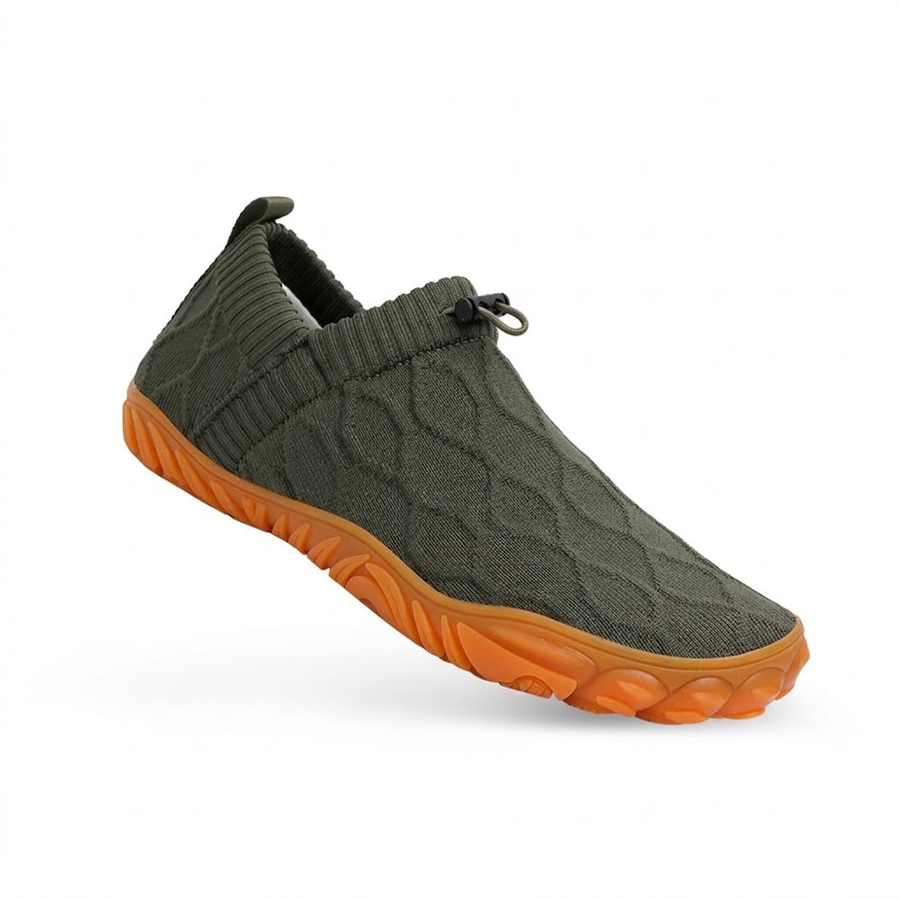 Men's Waterproof Barefoot Shoes Knit Slip-On Trainers