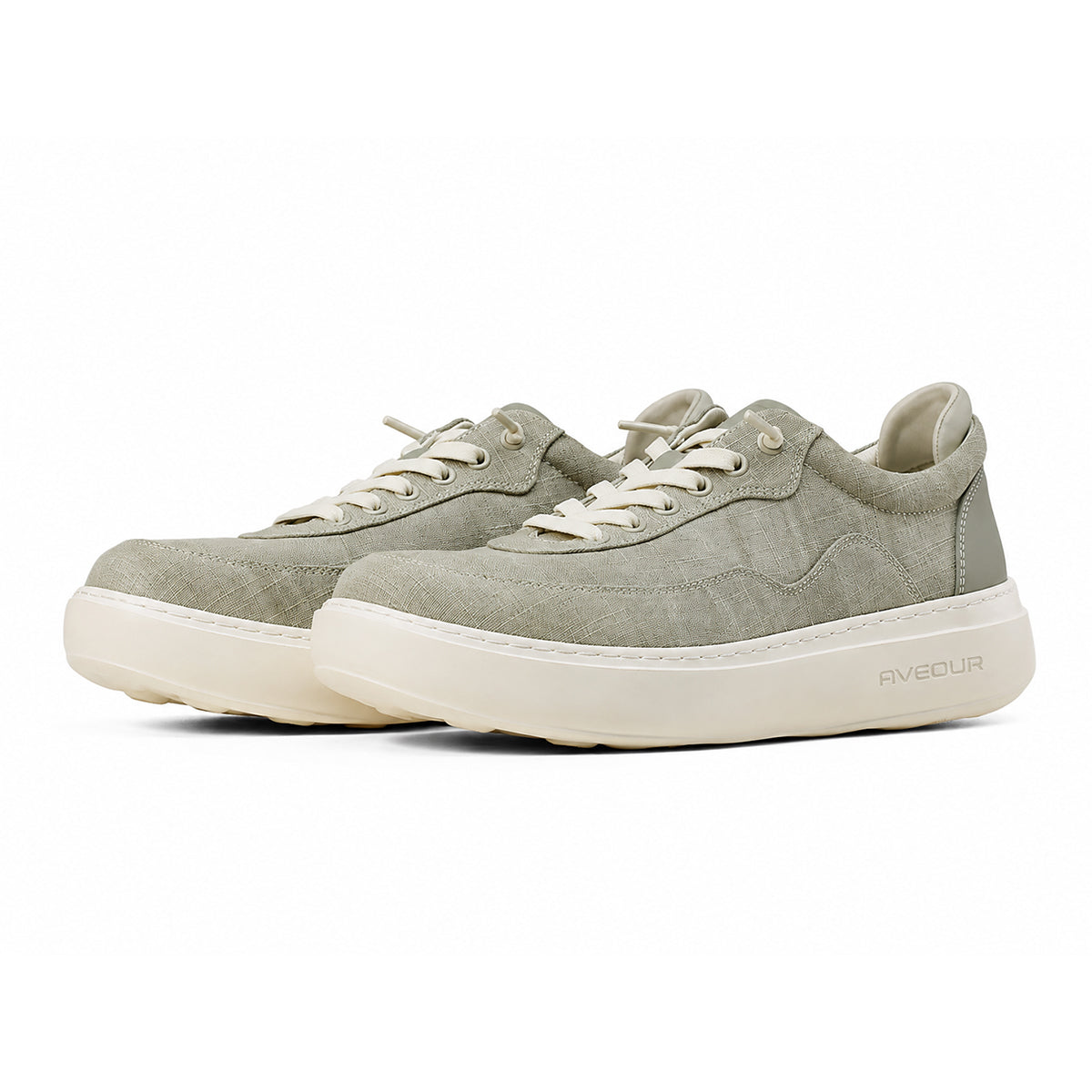 Men’s Lightweight Linen Casual Sneakers