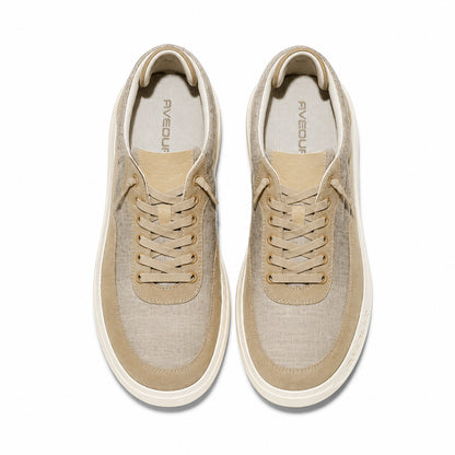 Men’s Lightweight Linen Casual Sneakers