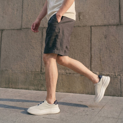 Men’s Lightweight Linen Slip-On Casual Sneakers