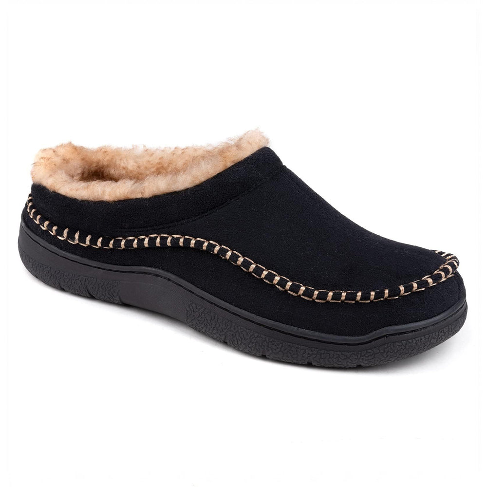 Men’s Soft Warm House Slippers with Light Arch Support