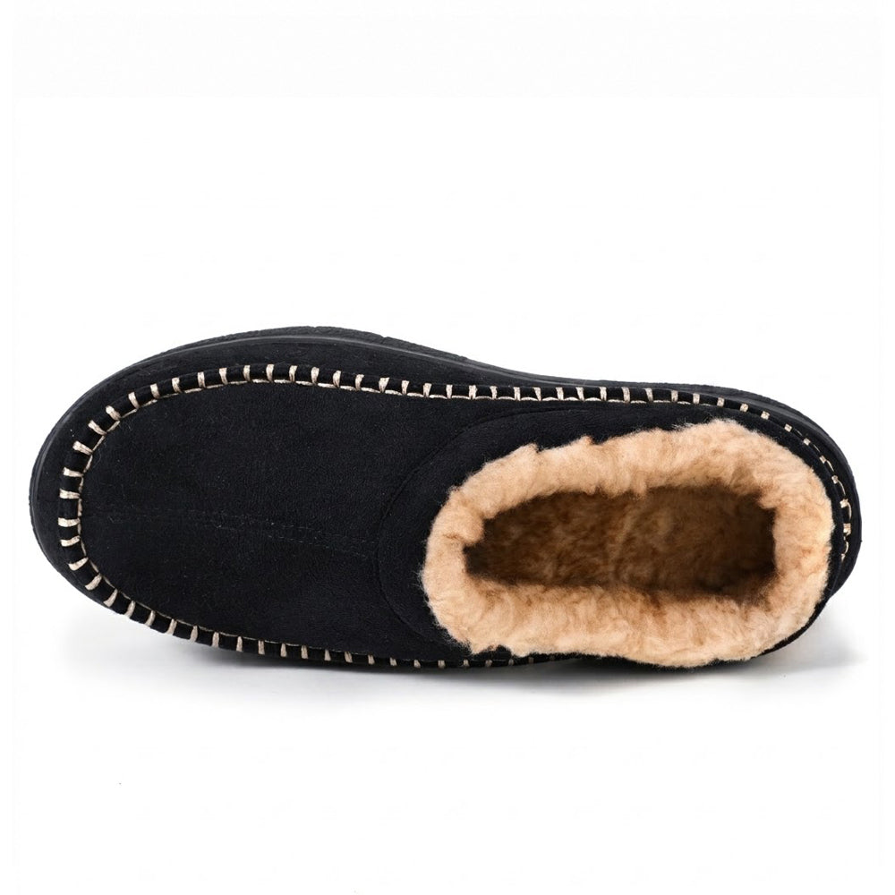 Men’s Soft Warm House Slippers with Light Arch Support