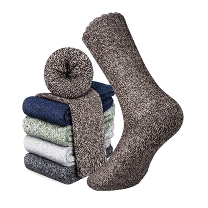 Men’s Thermal Socks – 5 Pairs, Thick Warm Winter Socks for Hiking