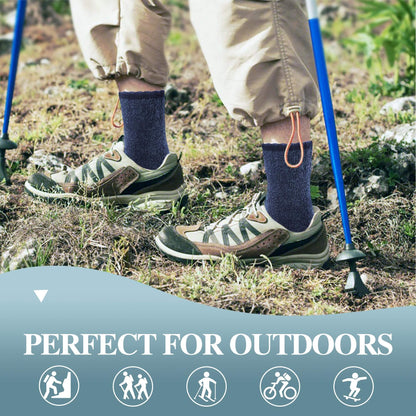 Men’s Thermal Socks – 5 Pairs, Thick Warm Winter Socks for Hiking