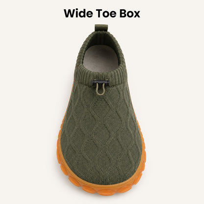 Men's Waterproof Barefoot Shoes Knit Slip-On Trainers
