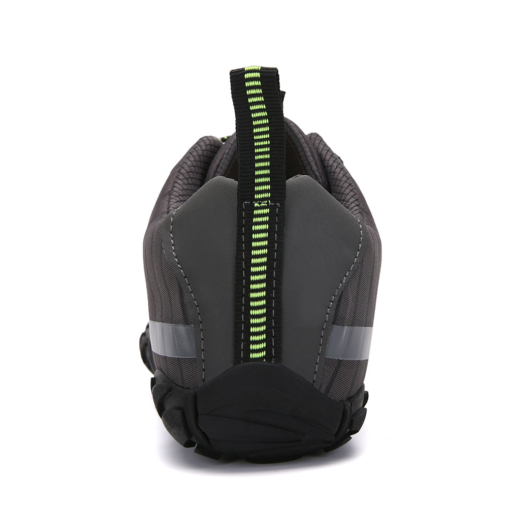 Unisex Barefoot Water Shoes – Protective Toe, Non-Slip Sole & Elastic Toggle Laces
