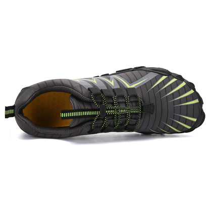 Unisex Barefoot Water Shoes – Protective Toe, Non-Slip Sole & Elastic Toggle Laces