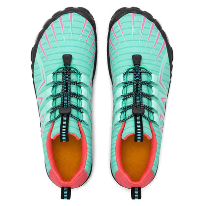 Unisex Barefoot Water Shoes – Protective Toe, Non-Slip Sole & Elastic Toggle Laces