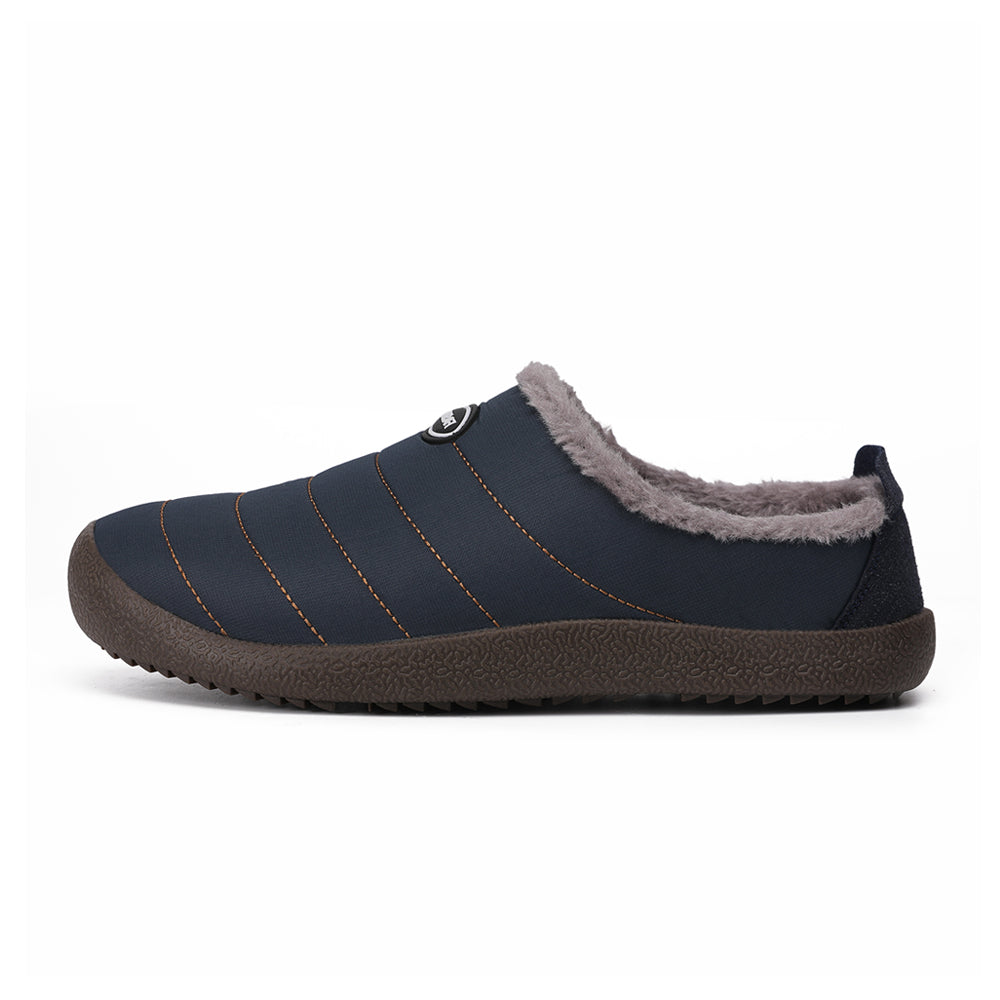 Unisex Ergonomic Winter Slippers – Fleece Lined Non-Slip House Shoes