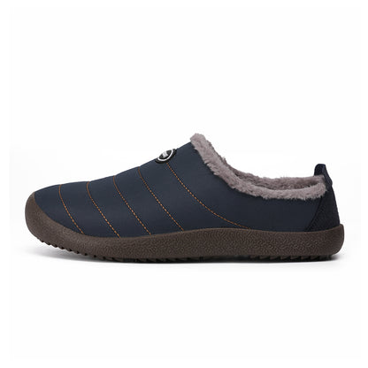 Unisex Ergonomic Winter Slippers – Fleece Lined Non-Slip House Shoes