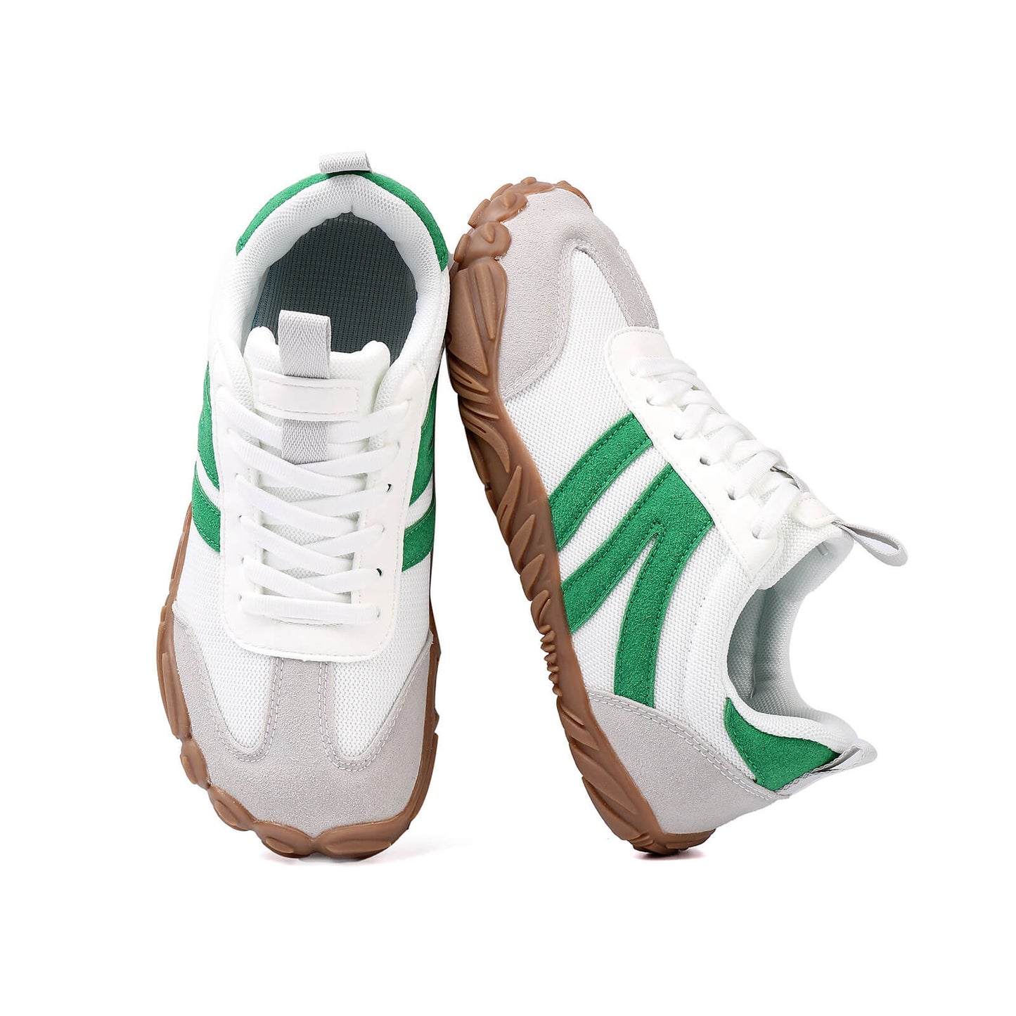 Unisex Retro Barefoot Trainers, Wide Toe Box Canvas and Suede Shoes
