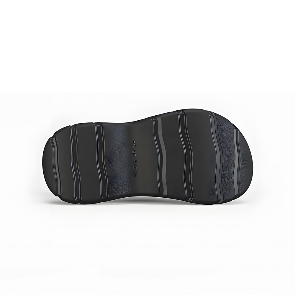 Unisex Waterproof Platform Slippers - Fleece Lined EVA Winter Garden Shoes