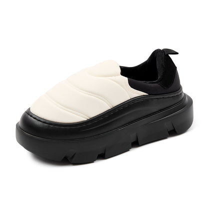 Waterproof Supportive Winter Shoes for Men & Women - Warm Fleece Lined Slippers