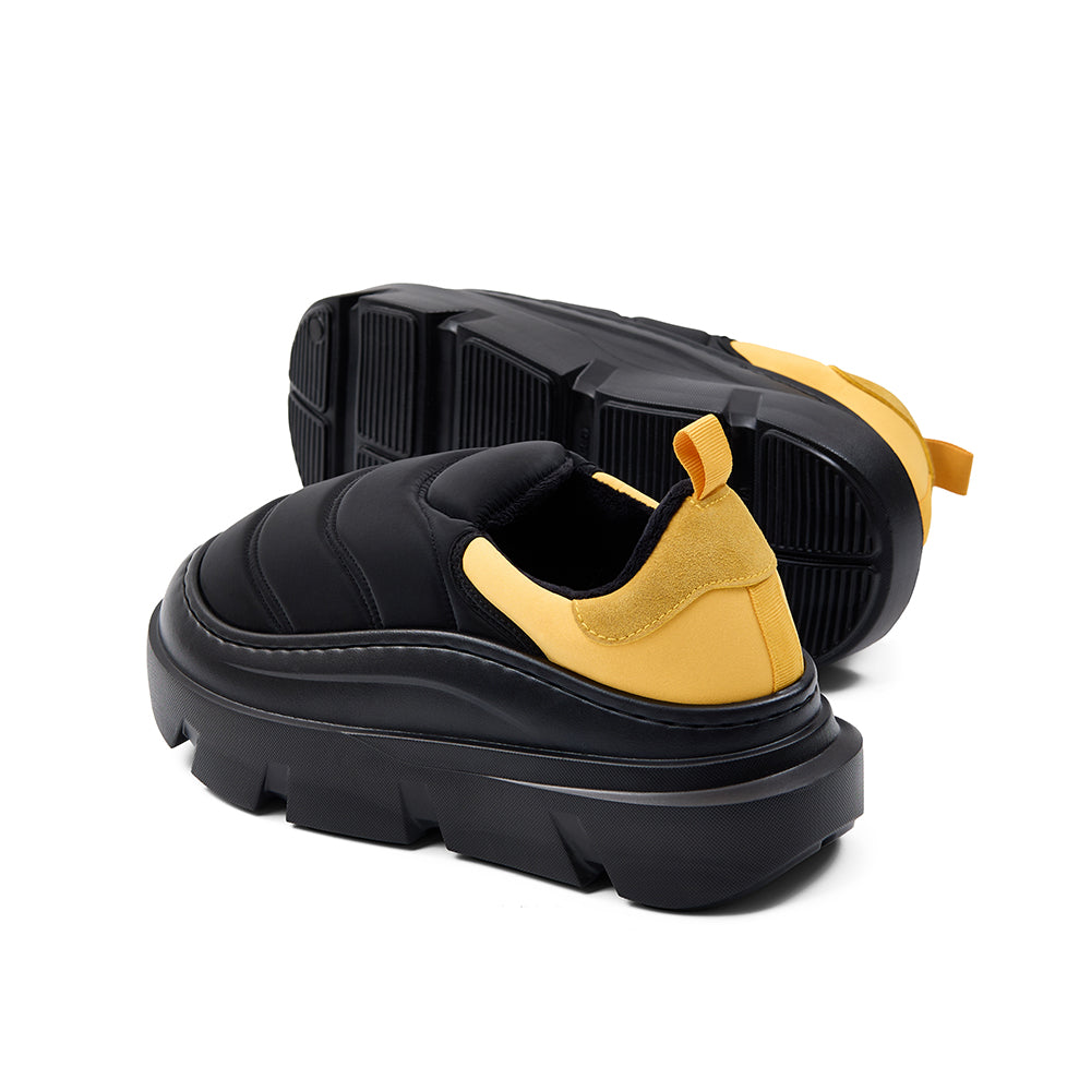 Waterproof Supportive Winter Shoes for Men & Women - Warm Fleece Lined Slippers