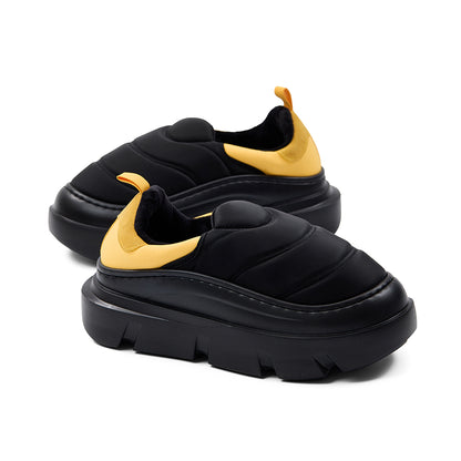 Waterproof Supportive Winter Shoes for Men & Women - Warm Fleece Lined Slippers