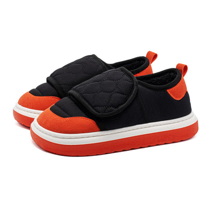 Wide Toe Box Outdoor Slippers for Men & Women - Warm Fleece Lined Winter Shoes