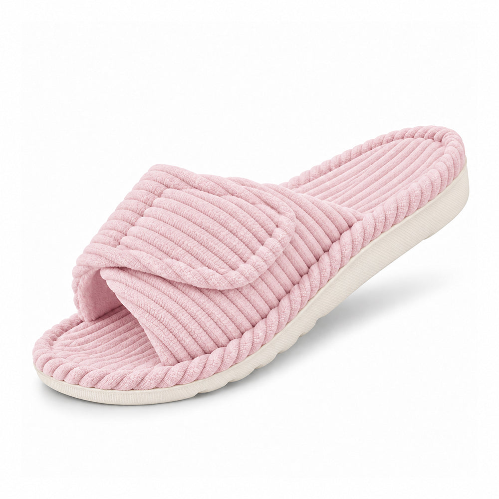 Women’s Arch Support House Slippers – Comfortable, Non-Slip, Adjustable Fit