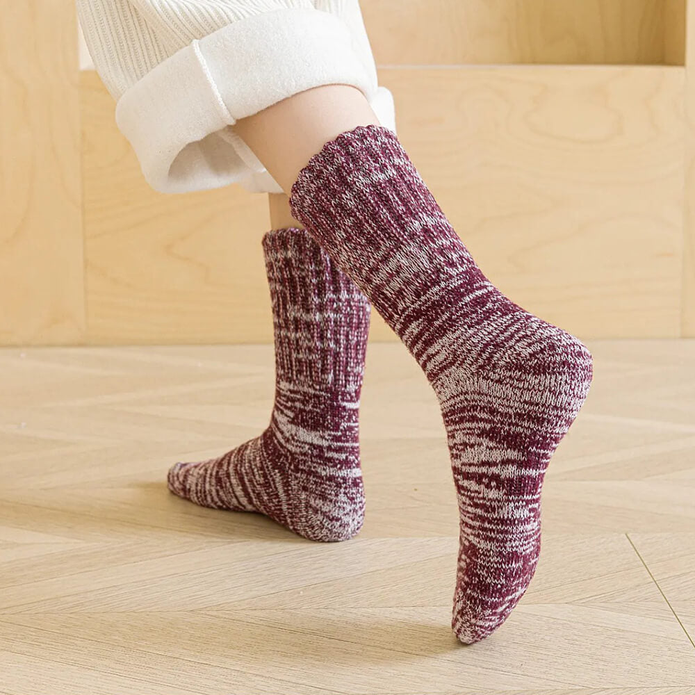 Women’s Merino Wool Thermal Boot Socks – 3 Pair Pack