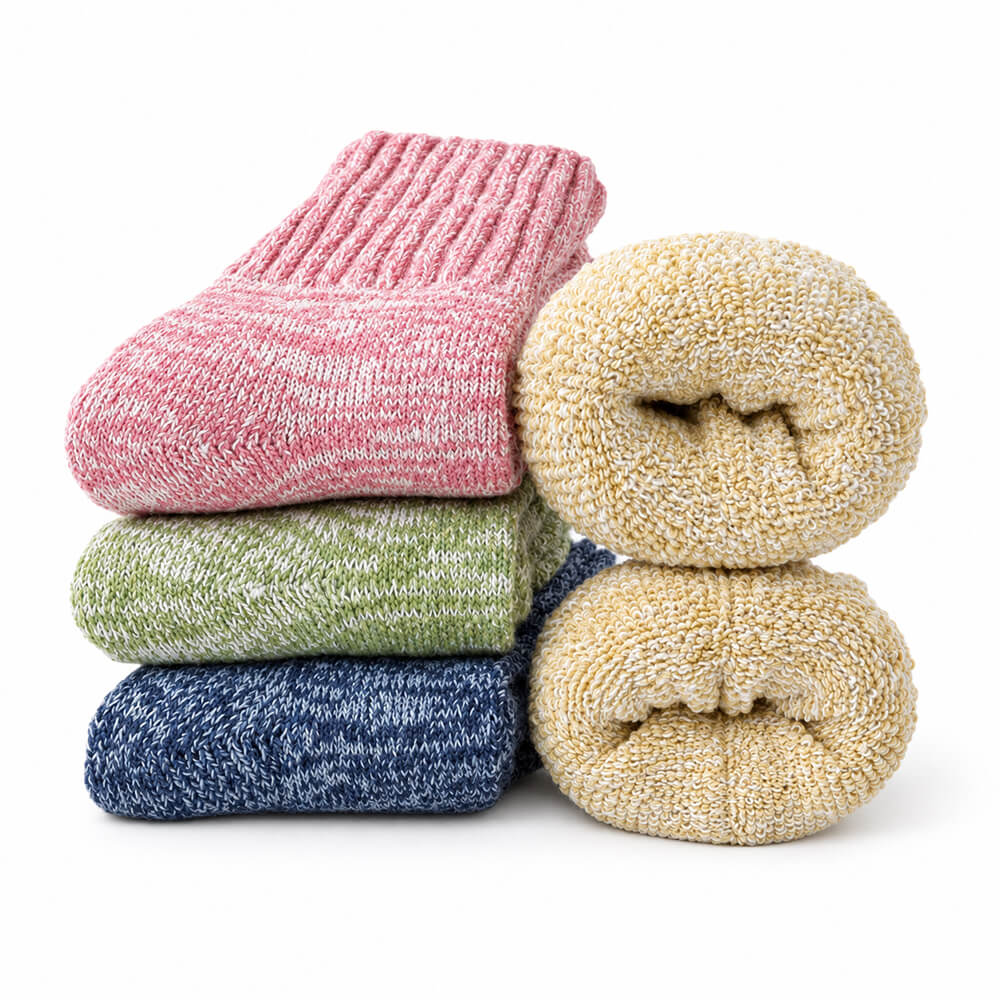 Women’s Merino Wool Thermal Boot Socks – 3 Pair Pack