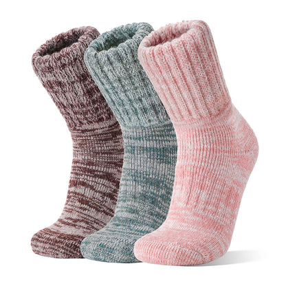 Women’s Merino Wool Thermal Boot Socks – 3 Pair Pack