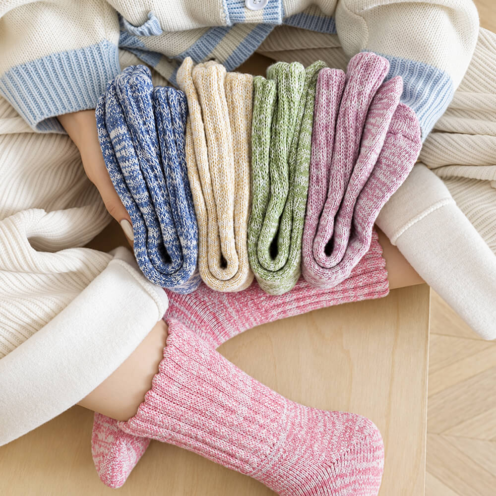 Women’s Merino Wool Thermal Boot Socks – 3 Pair Pack
