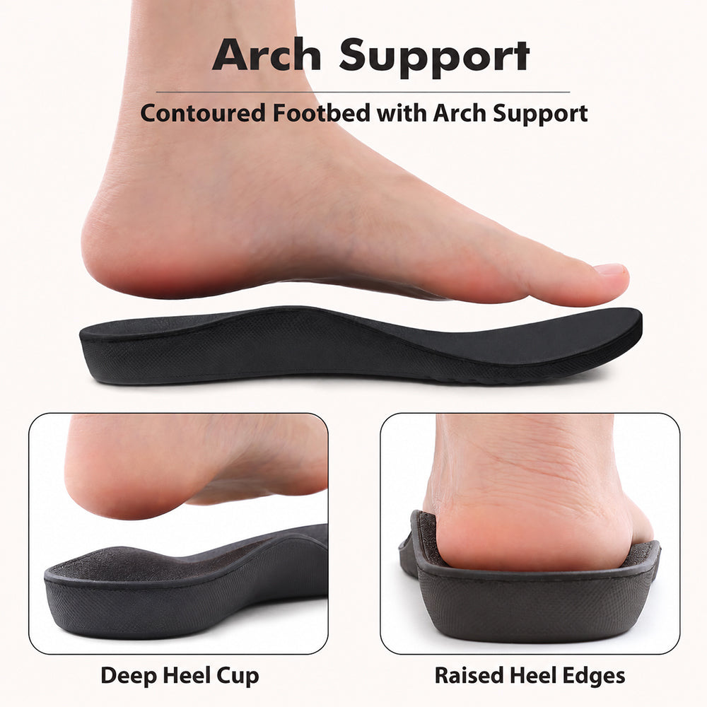 Women’s Orthopedic House Slippers – Memory Foam, Adjustable Fit