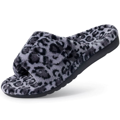 Women’s Orthopedic House Slippers – Memory Foam, Adjustable Fit